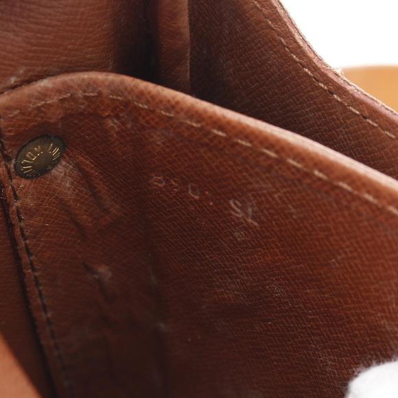 Louis Vuitton Leather Bag MM Monogram Cartesiere Brown Shoulder - Picture 5 of 7